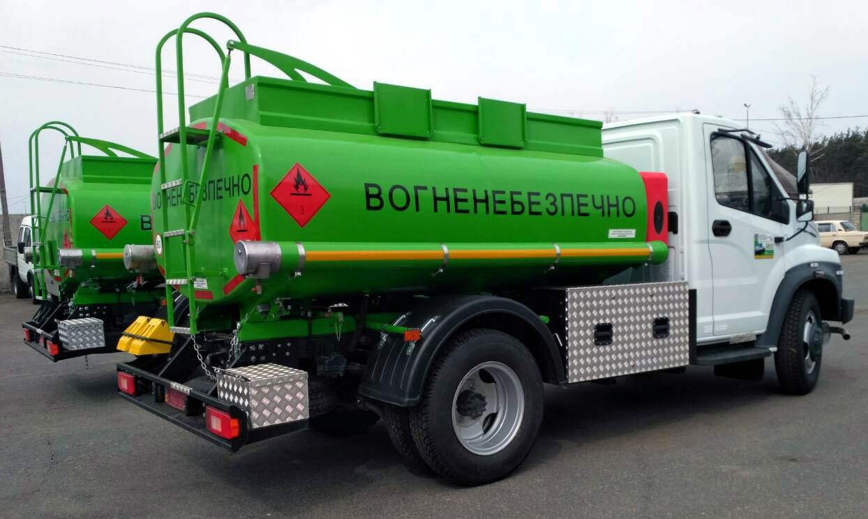 автотопливозаправщик газон некст